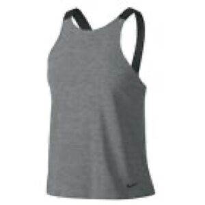 Nike Dri-fit Just Do It Loose Fit Strap Tank Top Gray Size Medium